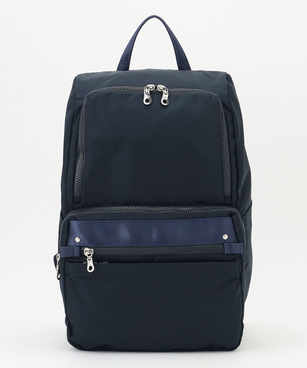 【イザック/Y'SACCS】のテープデザイン トラベルデイパック インテリア・キッズ・メンズ・レディースファッション・服の通販 founy(ファニー) 　ファッション　Fashion　レディースファッション　Fashion for Women　バッグ　Bags　スマート　Smart, Elegant　トラベル　Travel, Travel Gear　ポケット　Pocket, Pocket Detail　リュック　Backpack, Rucksack　エレガント 上品　Elegant　ネイビー|ID: prp329100004558749 ipo3291000000034365563