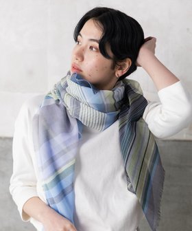 【ポルス/POLS】の【洗える/コットン100%/シアー/播州織】極細コットンストール 人気、トレンドファッション・服の通販 founy(ファニー) ファッション Fashion レディースファッション WOMEN アクセサリー Accessories 春 Spring 洗える Washable コンパクト Compact シアー Sheer ショール Shawl ストール Stall ハンカチ Handkerchief ファブリック Fabric S/S・春夏 Ss・Spring/Summer 夏 Summer |ID:prp329100004558799