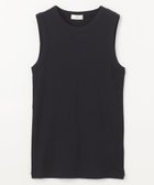 【ネイヴ/NAVE】の【Nave・洗える】ガーゼフライス タンクトップ ブラック系|ID: prp329100004558844 ipo3291000000034616653