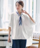【ティアクラッセ/Tiaclasse】の【洗える】ワイドスリーブドルマンブラウス 人気、トレンドファッション・服の通販 founy(ファニー) ファッション Fashion レディースファッション Fashion for Women トップス・カットソー Cut & Sew Tops シャツ・ブラウス・オフィスカジュアル Elegant Blouses & Button-Ups アクセサリー Fashion Accessories ウォッシャブル Machine Washable 春 Spring 洗える Machine Washable 秋 Autumn カットソー Cut and Sewn Top カーディガン Cardigan, Knitwear シンプル Simple, Minimal スリーブ Sleeve, Long Sleeve / Short Sleeve チュニック Tunic, Long Top ポケット Pocket, Pocket Detail 半袖 Short Sleeve, Half Sleeve ワイド Wide, Wide Fit S/S・春夏 SS, Spring/Summer, Warm Season 再入荷 Restock / Back in Stock 夏 Summer 新作・新入荷 New Arrivals / New In thumbnail オフホワイト|ID: prp329100004558856 ipo3291000000032588085