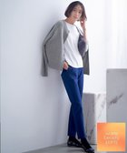 【アンフィーロ 自由区/UNFILO】の【ストレッチ/裏起毛】スリムフィットパンツ ブルー|ID: prp329100004558937 ipo3291000000034348285