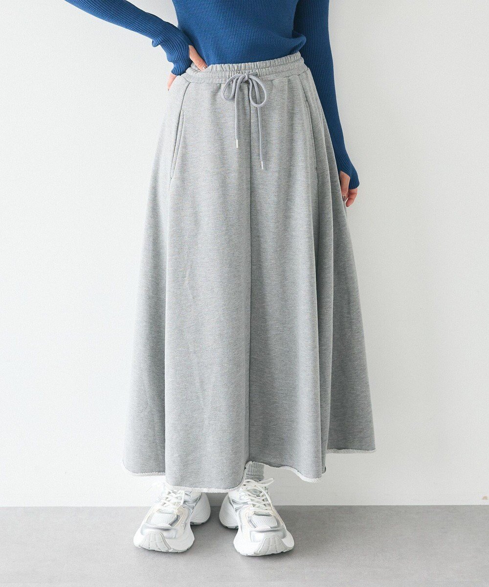 【クラフトスタンダードブティック/CRAFT STANDARD BOUTIQUE】の【WEB限定】裏毛カットオフフレアスカート インテリア・キッズ・メンズ・レディースファッション・服の通販 founy(ファニー) 　ファッション　Fashion　レディースファッション　WOMEN　スカート　Skirt　Aライン/フレアスカート　Flared A-Line Skirts　カットオフ　Cut Off　コンパクト　Compact　シンプル　Simple　スウェット　Sweat　ポケット　Pocket　A/W・秋冬　Aw・Autumn/Winter・Fw・Fall-Winter　2024年　2024　2024-2025秋冬・A/W　Aw/Autumn/Winter/Fw/Fall/2024-2025　Gray Mixture|ID: prp329100004559050 ipo3291000000032232171