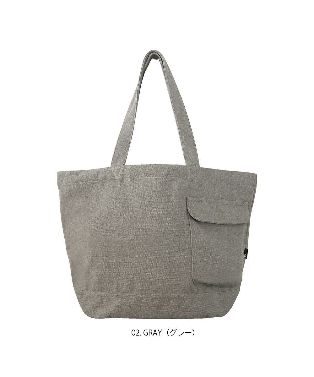 【ルートート/ROOTOTE】の3066【A4サイズ収納】SN.ミディアム.リサイクルコットン-B インテリア・キッズ・メンズ・レディースファッション・服の通販 founy(ファニー) 　ファッション　Fashion　レディースファッション　Fashion for Women　バッグ　Bags　アクセサリー　Fashion Accessories　カメラ　Camera Accessories　シンプル　Simple, Minimal　スカーフ　Scarf, Neckwear　チャーム　Charm, Pendant　ハンド　Hand, Handmade　バランス　Balance, Style Balance　フォルム　Silhouette, Form　ポケット　Pocket, Pocket Detail　ポーチ　Pouch, Small Case　リラックス　Relax, Relaxed Fit　新作・新入荷　New Arrivals / New In　02:グレー|ID: prp329100004559068 ipo3291000000033542688