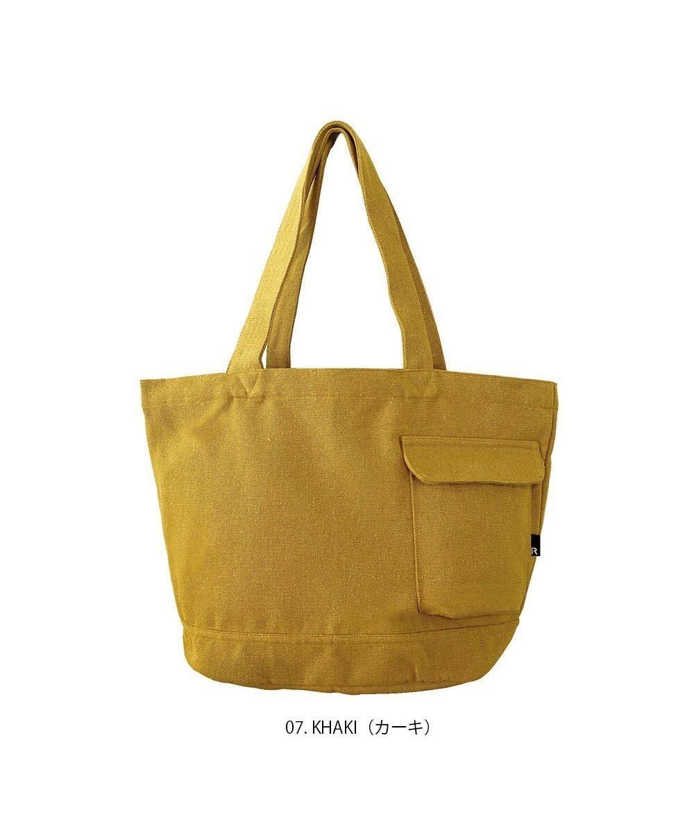 【ルートート/ROOTOTE】の3066【A4サイズ収納】SN.ミディアム.リサイクルコットン-B インテリア・キッズ・メンズ・レディースファッション・服の通販 founy(ファニー) 　ファッション　Fashion　レディースファッション　Fashion for Women　バッグ　Bags　アクセサリー　Fashion Accessories　カメラ　Camera Accessories　シンプル　Simple, Minimal　スカーフ　Scarf, Neckwear　チャーム　Charm, Pendant　ハンド　Hand, Handmade　バランス　Balance, Style Balance　フォルム　Silhouette, Form　ポケット　Pocket, Pocket Detail　ポーチ　Pouch, Small Case　リラックス　Relax, Relaxed Fit　新作・新入荷　New Arrivals / New In　07:カーキ|ID: prp329100004559068 ipo3291000000034315910