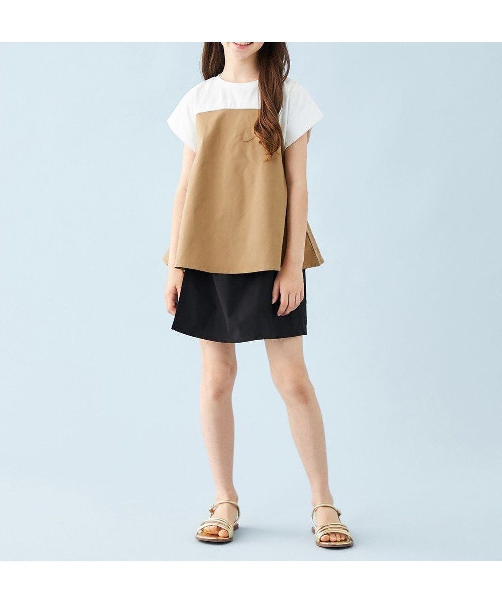 【アンフィーロ/UNFILO / KIDS】の【110-150cm】FINE MOVE ラップキュロット インテリア・キッズ・メンズ・レディースファッション・服の通販 founy(ファニー) 　ファッション　Fashion　キッズファッション　Fashion for Kids　ボトムス　Bottoms　アウトドア　Outdoor Clothing　春　Spring　キュロット　Culottes, Wide Shorts　軽量　Lightweight, Ultra Light　ショート　Short, Short Length　ラップ　Wrap, Wrap Design　S/S・春夏　SS, Spring/Summer, Warm Season　夏　Summer　ブラック|ID: prp329100004559164 ipo3291000000032233300