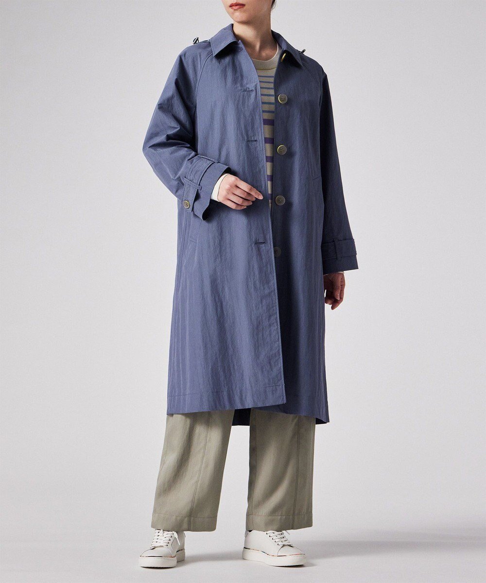【ポール スミス/Paul Smith】の【撥水】タフタ ライト ロングコート インテリア・キッズ・メンズ・レディースファッション・服の通販 founy(ファニー) 　ファッション　Fashion　レディースファッション　WOMEN　アウター　Coat Outerwear　コート　Coats　ジャケット　Jackets　おすすめ　Recommend　イエロー　Yellow　ジャケット　Jacket　タイプライター　Typewriter　タフタ　Taffeta　ベーシック　Basic　ロング　Long　再入荷　Restock/Back In Stock/Re Arrival　夏　Summer　旅行　Travel　S/S・春夏　Ss・Spring/Summer　A/W・秋冬　Aw・Autumn/Winter・Fw・Fall-Winter　軽量　Lightweight　ブルー|ID: prp329100004559200 ipo3291000000032233583