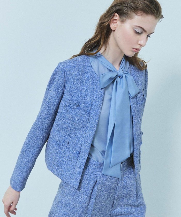 【トッカ/TOCCA】の【洗える・消臭】MAKE A WISH ブラウス インテリア・キッズ・メンズ・レディースファッション・服の通販 founy(ファニー) https://founy.com/ ファッション Fashion レディースファッション Ladies' Fashion Online トップス・カットソー Tops/Tshirt シャツ/ブラウス Shirts/Blouses 2025年 2025 2025春夏・S/S Ss,Spring/Summer,2025 夏 Summer 春 Spring S/S・春夏 Ss・Spring/Summer 洗える Washable |ID: prp329100004559216 ipo3291000000032663061