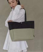 【トプカピ/TOPKAPI】の【Breath TOPKAPI】SCOTCH GRAIN スコッチグレイン バイカラー マザーズトートバッグ グリーングレー|ID: prp329100004559220 ipo3291000000032314331