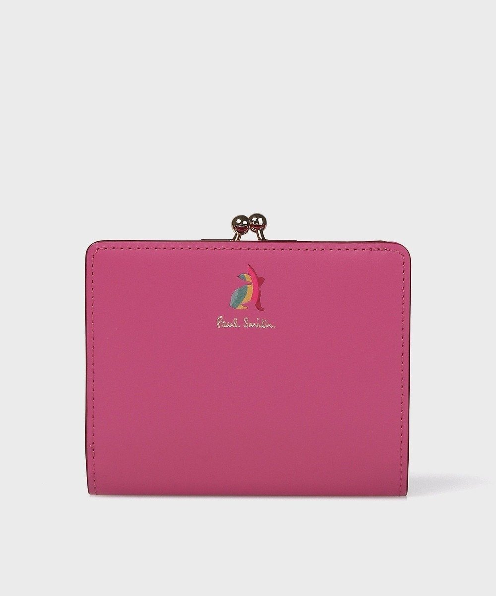 【ポール スミス/Paul Smith】のマーケトリースワールラビット がま口2つ折り財布 インテリア・キッズ・メンズ・レディースファッション・服の通販 founy(ファニー) 　ファッション　Fashion　レディースファッション　Fashion for Women　ミニ財布・二つ折り財布　Wallets & Card Cases　シルバー　Silver, Metallic Silver　フロント　Front, Front Design　メタル　Metal, Metal Parts　人気　Popular, Best Seller　財布　Wallet, Purse　ローズ|ID: prp329100004559225 ipo3291000000033681966