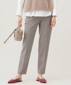 【自由区/JIYU-KU】の【WEB限定カラーあり・撥水加工・洗える】TRギャバテーパード パンツ モカ|ID: prp329100004559277 ipo3291000000035635501