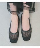 【ブリジット バーキン/Bridget Birkin】の【PARADIS COULEUR】ラインストーンチュールスクエアパンプス ブラックコンビ|ID: prp329100004559295 ipo3291000000032234525