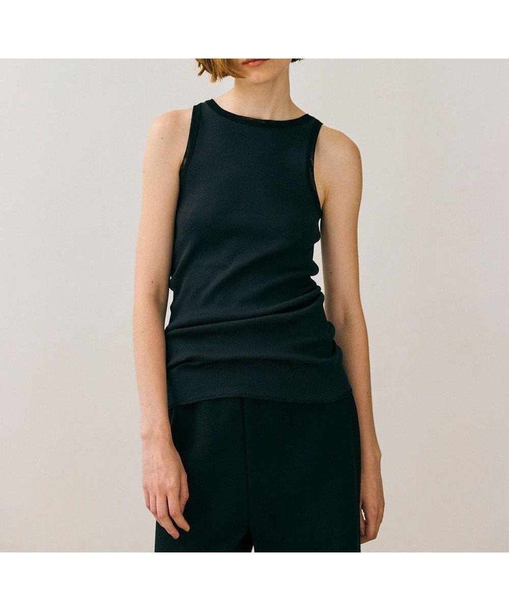 【ベイジ,/BEIGE,】の【BEIGE,ecru/WEB限定・洗える】RIB TOPS / コットンシルクアメリカンスリーブトップス インテリア・キッズ・メンズ・レディースファッション・服の通販 founy(ファニー) 　ファッション　Fashion　レディースファッション　Fashion for Women　トップス・カットソー　Cut & Sew Tops　タンク　Tank Top, Sleeveless Top　夏　Summer　S/S・春夏　SS, Spring/Summer, Warm Season　洗える　Machine Washable　A/W・秋冬　Autumn/Winter　Stone|ID: prp329100004559298 ipo3291000000033488714