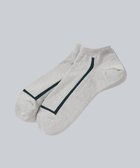 【ホワイトメイルズ/WHITE MAILS】の【UNISEX】PAPER LINE ANKLE ソックス ライトグレー|ID: prp329100004559304 ipo3291000000032667481