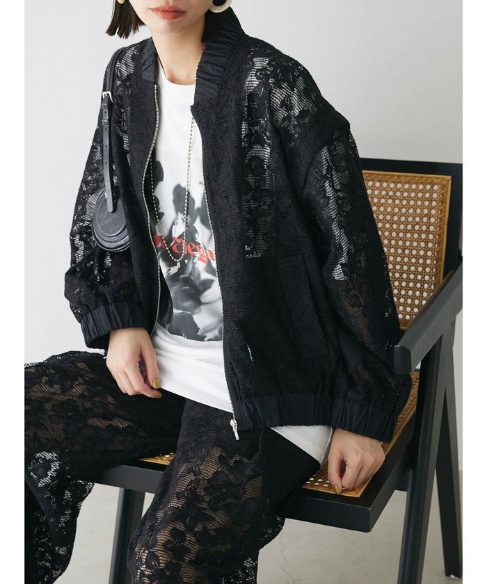 【グリーンパークス/Green Parks】の2WAY レースブルゾン インテリア・キッズ・メンズ・レディースファッション・服の通販 founy(ファニー) https://founy.com/ ファッション Fashion レディースファッション Fashion for Women アウター Coat / Outerwear Collection レディースジャケット・軽アウター Jackets ブルゾンジャケット・スポーティアウター Blouson Jackets ギャザー Gathered, Ruffled ジャケット Jacket, Outerwear スタンド Stand Collar, Upright Stand ブルゾン Blouson, Bomber Jacket ベスト Vest, Waistcoat ポケット Pocket, Pocket Detail レース Lace, Lace Fabric エレガント 上品 Elegant 夏 Summer 春 Spring S/S・春夏 SS, Spring/Summer, Warm Season |ID: prp329100004559328 ipo3291000000033686212