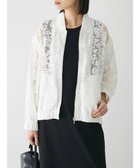 【グリーンパークス/Green Parks】の2WAY レースブルゾン Off White|ID: prp329100004559328 ipo3291000000033686214