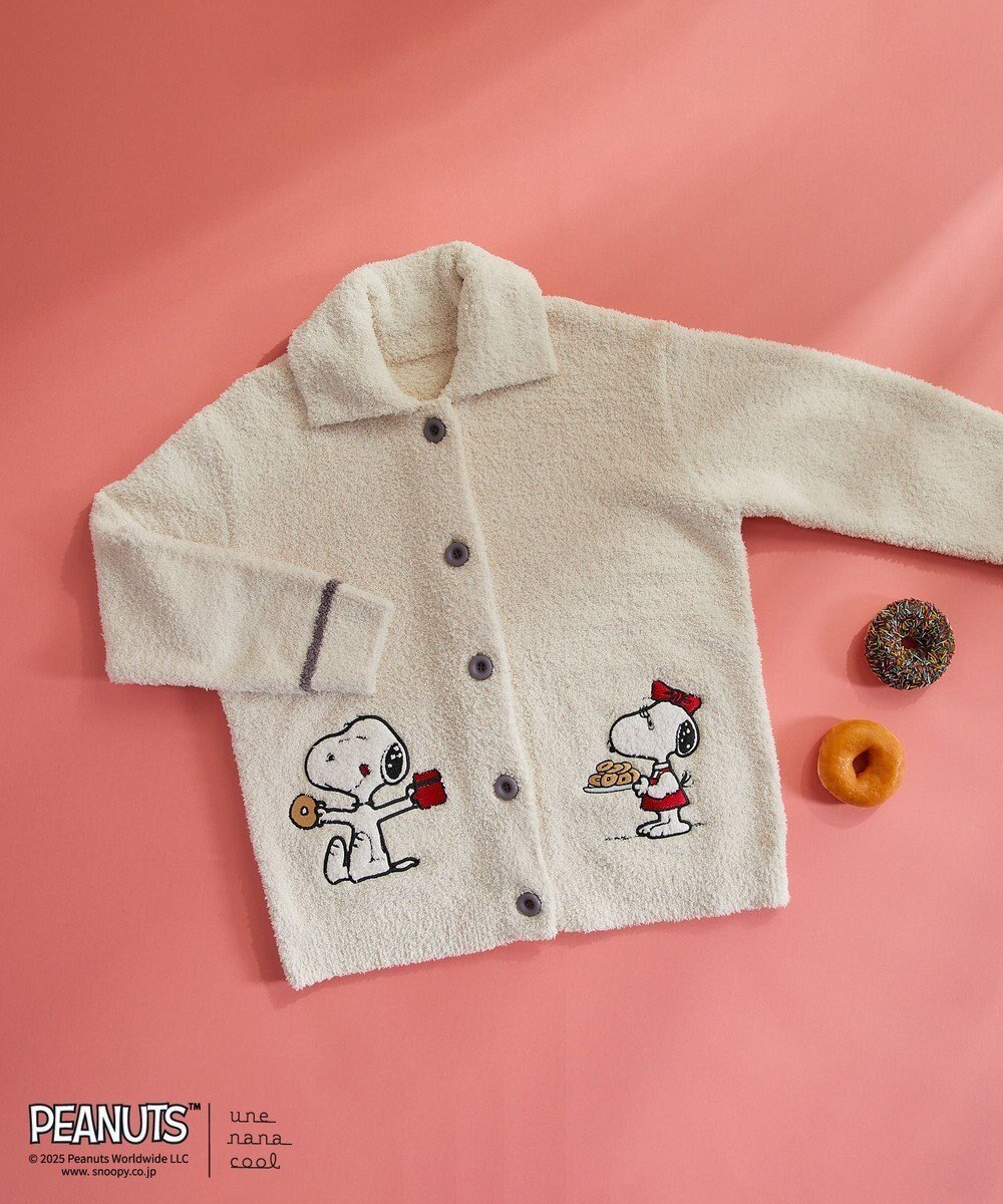 【ウンナナクール/une nana cool】の【スヌーピー】PEANUTS × une nana cool カーディガン SNOOPY インテリア・キッズ・メンズ・レディースファッション・服の通販 founy(ファニー) 　ファッション　Fashion　レディースファッション　Fashion for Women　トップス・カットソー　Cut & Sew Tops　カーディガン・羽織り　Layered Style Cardigans　秋　Autumn　カーディガン　Cardigan, Knitwear　ショーツ　Shorts, Short Pants　パジャマ　Pajamas, Sleepwear　ベビー　Baby, Babywear　CR|ID: prp329100004559330 ipo3291000000033618350