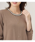 【ジェイ プレス/J.PRESS】の3way ガラスリング ラリエット ネックレス マットライトゴールド系|ID: prp329100004559394 ipo3291000000032235295