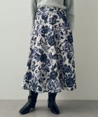 【イェッカ ヴェッカ/YECCA VECCA】のヴィンテージフラワー柄フレアスカート Off White|ID: prp329100004559429 ipo3291000000032733335
