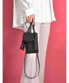 【ラ バガジェリー/LA BAGAGERIE】の【MONICA】3連マルチショルダーバッグ 人気、トレンドファッション・服の通販 founy(ファニー) ファッション Fashion レディースファッション Fashion for Women バッグ Bags アクセサリー Fashion Accessories ショルダー Shoulder, Shoulder Strap スマート Smart, Elegant トライアングル Triangle, Triangular Shape ポケット Pocket, Pocket Detail ポーチ Pouch, Small Case ラップ Wrap, Wrap Design thumbnail ブラック|ID: prp329100004559444 ipo3291000000033077210