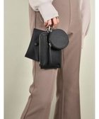 【ラ バガジェリー/LA BAGAGERIE】の【MONICA】3連マルチショルダーバッグ 人気、トレンドファッション・服の通販 founy(ファニー) ファッション Fashion レディースファッション Fashion for Women バッグ Bags アクセサリー Fashion Accessories ショルダー Shoulder, Shoulder Strap スマート Smart, Elegant トライアングル Triangle, Triangular Shape ポケット Pocket, Pocket Detail ポーチ Pouch, Small Case ラップ Wrap, Wrap Design thumbnail ブラック3|ID: prp329100004559444 ipo3291000000033077219