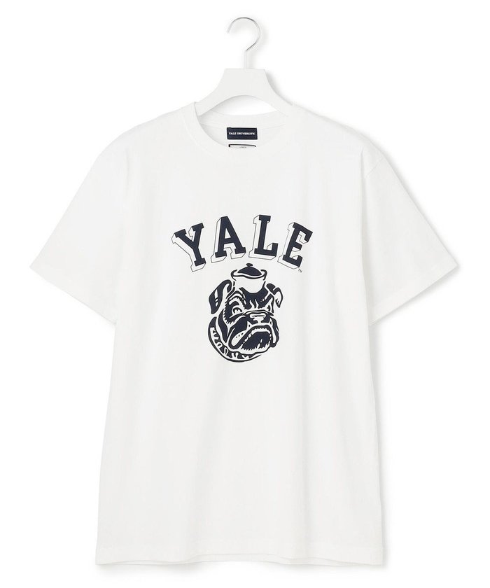 【ジェイプレスヨークストリート/J.PRESS YORK STREET】の【UNISEX】YALE ブルフェイス Tシャツ インテリア・キッズ・メンズ・レディースファッション・服の通販 founy(ファニー) https://founy.com/ ファッション Fashion レディースファッション Ladies' Fashion Online トップス・カットソー Tops/Tshirt シャツ/ブラウス Shirts/Blouses ロング / Tシャツ T-Shirts カットソー Cut and Sewn ユニセックス Unisex おすすめ Recommend アメリカン American インナー Inner カットソー Cut And Sew コラボ Collaboration フェイス Face 人気 Popularity 夏 Summer 春 Spring S/S・春夏 Ss・Spring/Summer |ID: prp329100004559474 ipo3291000000032661549