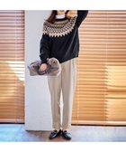 【エニー/ANY】の【吸湿発熱/ストレッチ/ウエストゴム/洗濯機可能】エニィーヒート テーパードパンツ ベージュ|ID: prp329100004559547 ipo3291000000034323576