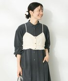 【クラフトスタンダードブティック/CRAFT STANDARD BOUTIQUE】のデニム2WAYキャミビスチェ Natural|ID: prp329100004559644 ipo3291000000033678943