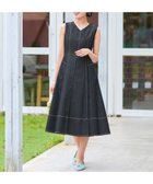 【ティアクラッセ/Tiaclasse】のデニムタックフレアワンピース ブラック|ID: prp329100004559681 ipo3291000000035891509