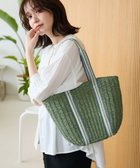 【グリーンパークス/Green Parks】の・QUON サマーラージカゴバッグ Green|ID: prp329100004559710 ipo3291000000032238009