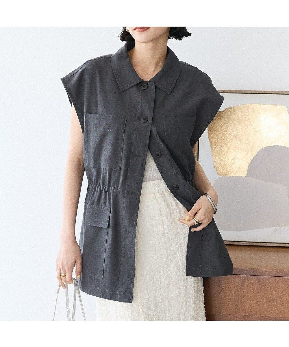 【クラフトスタンダードブティック/CRAFT STANDARD BOUTIQUE】のミリタリージレ 人気、トレンドファッション・服の通販 founy(ファニー) 　ファッション　Fashion　レディースファッション　Ladies' Fashion Online　アウター　Coat Outerwear　トップス・カットソー　Tops/Tshirt　ベスト/ジレ　Gilets/Vests　インナー　Inner　春　Spring　カットソー　Cut And Sew　セットアップ　Set Up　タンク　Tank　ハーフ　Half　フロント　Front　ベスト　Vest　ポケット　Pocket　ロング　Long　S/S・春夏　Ss・Spring/Summer　おすすめ　Recommend　夏　Summer　2025年　2025　2025春夏・S/S　Ss,Spring/Summer,2025　 other-1|ID: prp329100004559719 ipo3291000000032341147