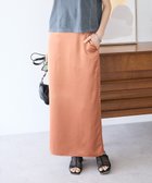 【クラフトスタンダードブティック/CRAFT STANDARD BOUTIQUE】のゴムサテンスカート Orange|ID: prp329100004559737 ipo3291000000032727114