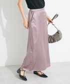 【クラフトスタンダードブティック/CRAFT STANDARD BOUTIQUE】のゴムサテンスカート Lavender|ID: prp329100004559737 ipo3291000000032727118