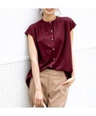 【エニィ スィス/any SiS】の【接触冷感・UVカット・洗える】ハイストレッチスムース2WAY ブラウス 人気、トレンドファッション・服の通販 founy(ファニー) ファッション Fashion レディースファッション Fashion for Women トップス・カットソー Cut & Sew Tops シャツ・ブラウス・オフィスカジュアル Elegant Blouses & Button-Ups 春 Spring 洗える Machine Washable ギャザー Gathered, Ruffled 鹿の子 Piqué, Kanoko Fabric ストレッチ Stretch, Stretchy Fabric ドレープ Drape, Draping Fabric ノースリーブ Sleeveless, No-Sleeve フロント Front, Front Design ボックス Boxy, Box Shape ボトム Bottoms, Lower Wear 羽織 Haori, Light Jacket ワイド Wide, Wide Fit S/S・春夏 SS, Spring/Summer, Warm Season おすすめ Recommended / Our Picks 夏 Summer 新作・新入荷 New Arrivals / New In thumbnail ボルドー|ID: prp329100004559740 ipo3291000000036178132