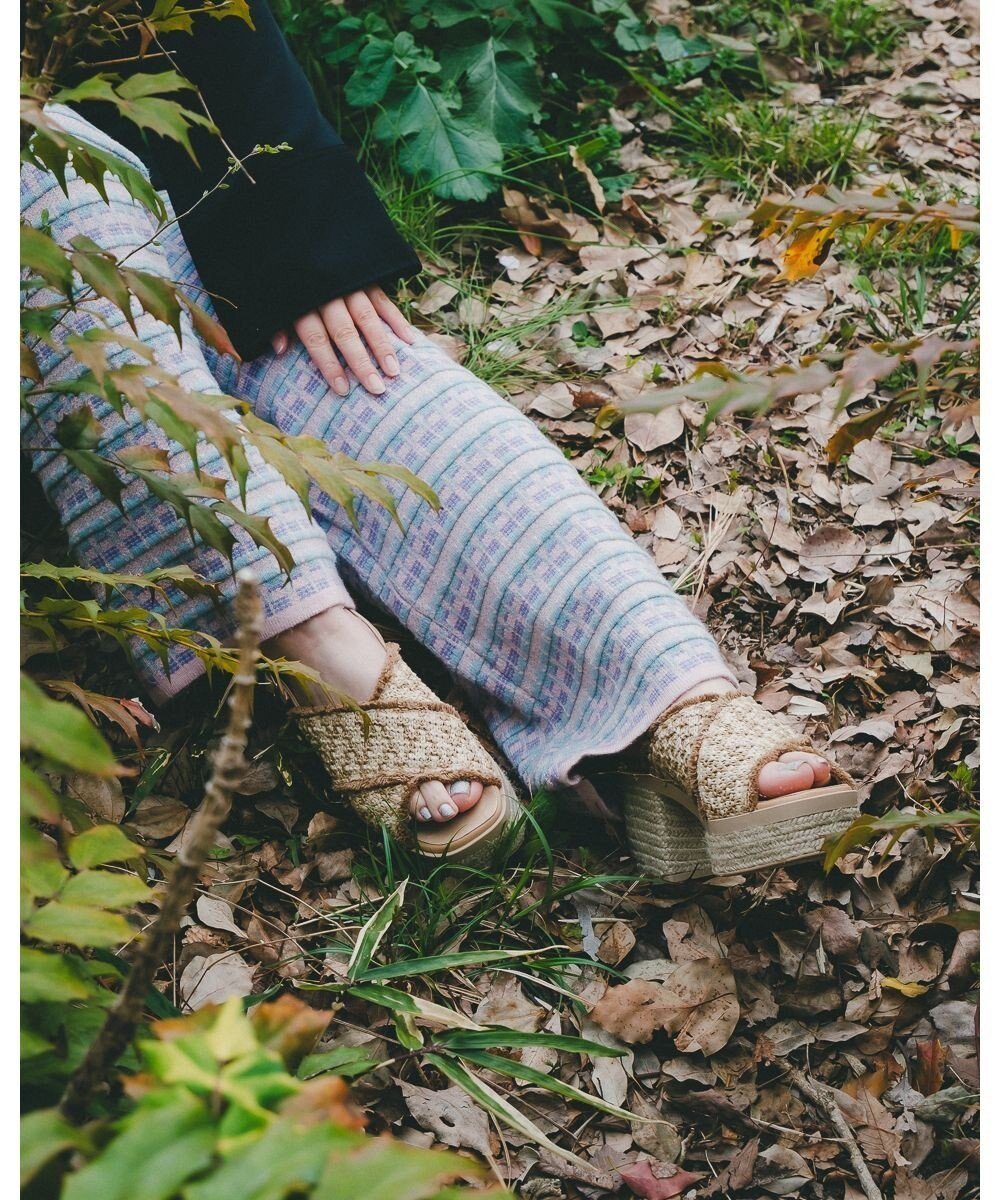 【ガイモ/gaimo】の【GAIMO/ガイモ】クロスヒールサンダル/COCOA 人気、トレンドファッション・服の通販 founy(ファニー) 　ファッション　Fashion　レディースファッション　Fashion for Women　サンダル　Sandals, Summer Shoes　シューズ　Shoes, Footwear　ハンド　Hand, Handmade　フリンジ　Fringe, Tassel　ラップ　Wrap, Wrap Design　夏　Summer　春　Spring　S/S・春夏　SS, Spring/Summer, Warm Season　 other-1|ID: prp329100004559746 ipo3291000000032695797