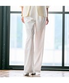【ベイジ,/BEIGE,】の【洗える】PICCOLO / パンチングドットイージーワイドパンツ White|ID: prp329100004559775 ipo3291000000033376915