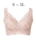 【ブラデリス ニューヨーク/BRADELIS New York】の【BRADELIS NewYork peace】ハートフルカップビューティフルブラ25 選べるデザイン ノンワイヤー 補整下着 補正 ブラジャー ローズベージュ|ID: prp329100004559785 ipo3291000000032238442