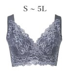 【ブラデリス ニューヨーク/BRADELIS New York】の【BRADELIS NewYork peace】ハートフルカップビューティフルブラ25 選べるデザイン ノンワイヤー 補整下着 補正 ブラジャー ロイヤルグレー|ID: prp329100004559785 ipo3291000000032238447