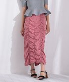 【グリーンパークス/Green Parks】の・SUGAR SPOON 配色stギャザースカート Pink|ID: prp329100004559811 ipo3291000000033632584