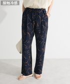 【グリーンパークス/Green Parks】の柄イージーパンツⅡ(テーパード) Navy|ID: prp329100004559816 ipo3291000000034189049