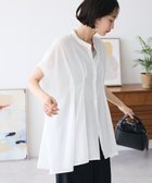 【クラフトスタンダードブティック/CRAFT STANDARD BOUTIQUE】の【追加】ヴィンテージボイルタックチュニック White|ID: prp329100004559842 ipo3291000000032340048