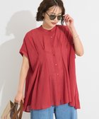 【クラフトスタンダードブティック/CRAFT STANDARD BOUTIQUE】の【追加】ヴィンテージボイルタックチュニック Red|ID: prp329100004559842 ipo3291000000032340052