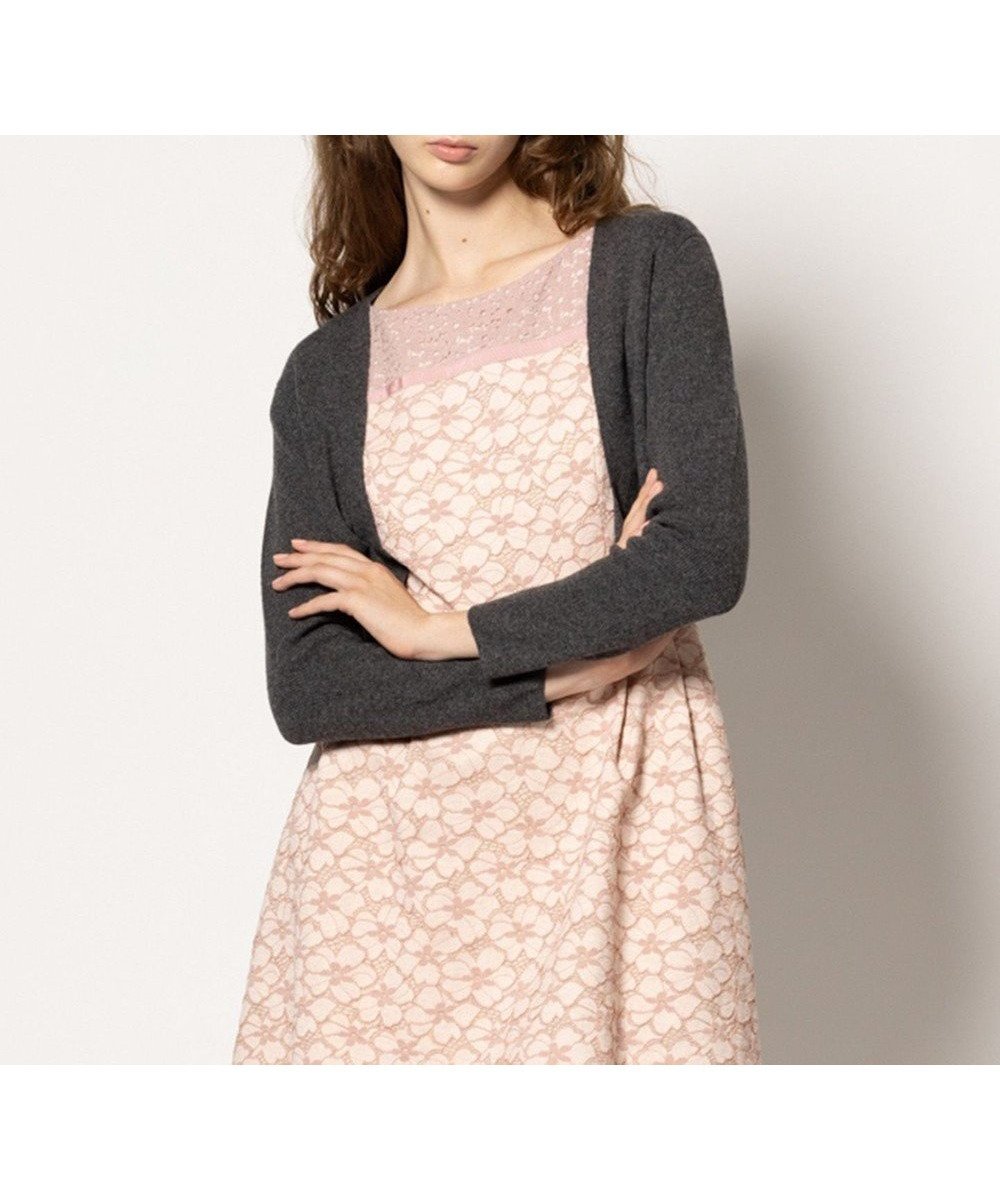【トッカ/TOCCA】のCASHIMERE BOLERO ボレロ インテリア・キッズ・メンズ・レディースファッション・服の通販 founy(ファニー) 　ファッション　Fashion　レディースファッション　Ladies' Fashion Online　アウター　Coat Outerwear　ボレロ　Bolero jackets　なめらか　Smooth　カシミヤ　Cashmere　コンパクト　Compact　ショート　Short　ドレス　Dress　ボレロ　Bolero　冬　Winter　定番　Standard　A/W・秋冬　Aw・Autumn/Winter・Fw・Fall-Winter　グレー系|ID: prp329100004560006 ipo3291000000032487613