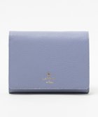【ランバン オン ブルー/LANVIN en Bleu】のメラニー 二つ折り中Lファスナー財布 ペールブルー|ID: prp329100004560010 ipo3291000000032240142