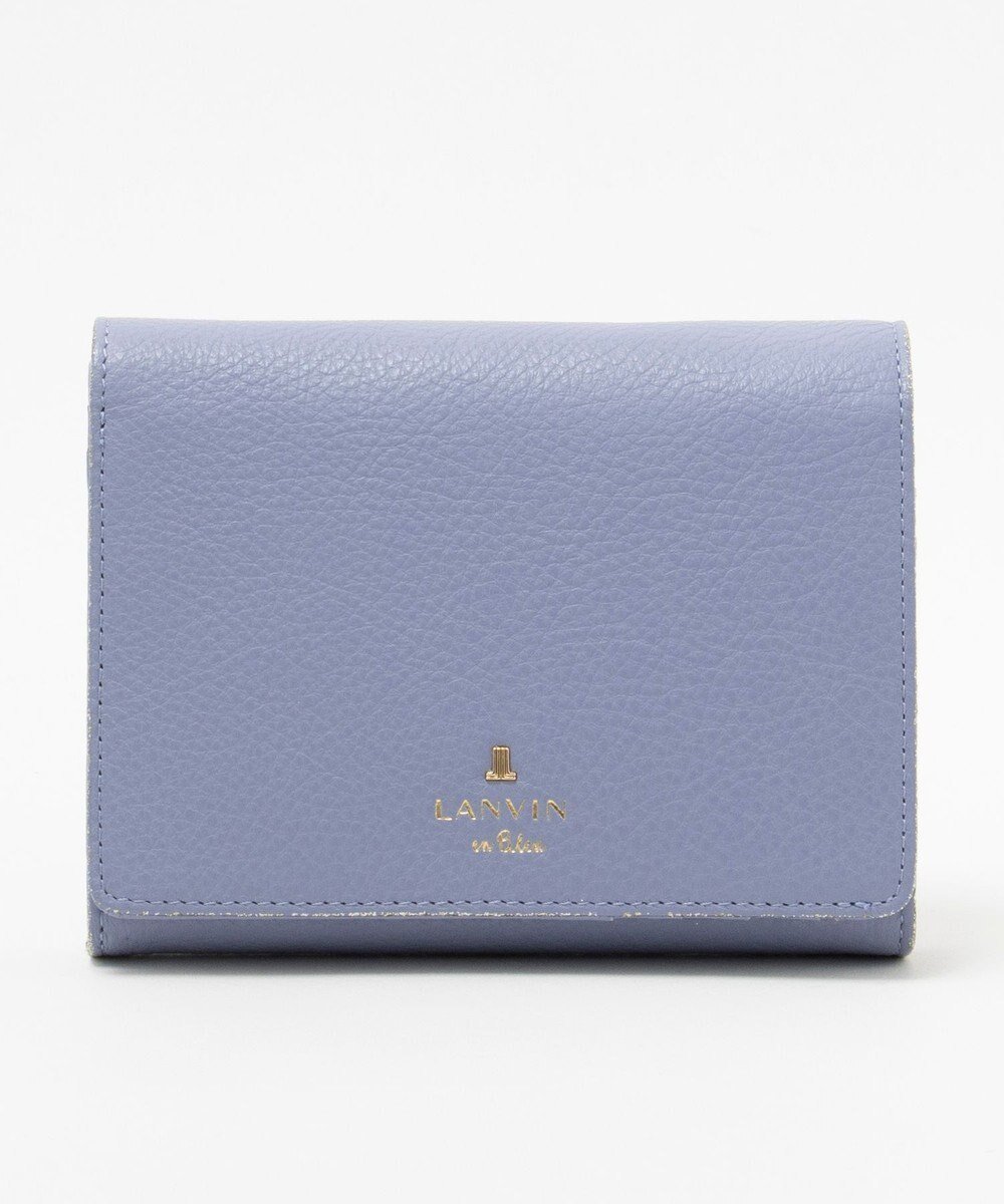 【ランバン オン ブルー/LANVIN en Bleu】のメラニー 二つ折り中Lファスナー財布 インテリア・キッズ・メンズ・レディースファッション・服の通販 founy(ファニー) 　ファッション　Fashion　レディースファッション　WOMEN　財布　Wallets　インナー　Inner　ガーリー　Girly　グリッター　Glitter　シンプル　Simple　ドット　Dot　財布　Wallet　ペールブルー|ID: prp329100004560010 ipo3291000000032240142