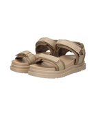 【ブリジット バーキン/Bridget Birkin】の【Bridget Birkin】ダブルベルトスポーツサンダル ベージュ|ID: prp329100004560060 ipo3291000000032240546