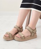 【ブリジット バーキン/Bridget Birkin】の【Bridget Birkin】ダブルベルトスポーツサンダル ベージュ|ID: prp329100004560060 ipo3291000000032719855