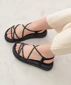 【ブリジット バーキン/Bridget Birkin】の【Bridget Birkin】ビジュークロスベルトサンダル ブラック|ID: prp329100004560061 ipo3291000000033256964