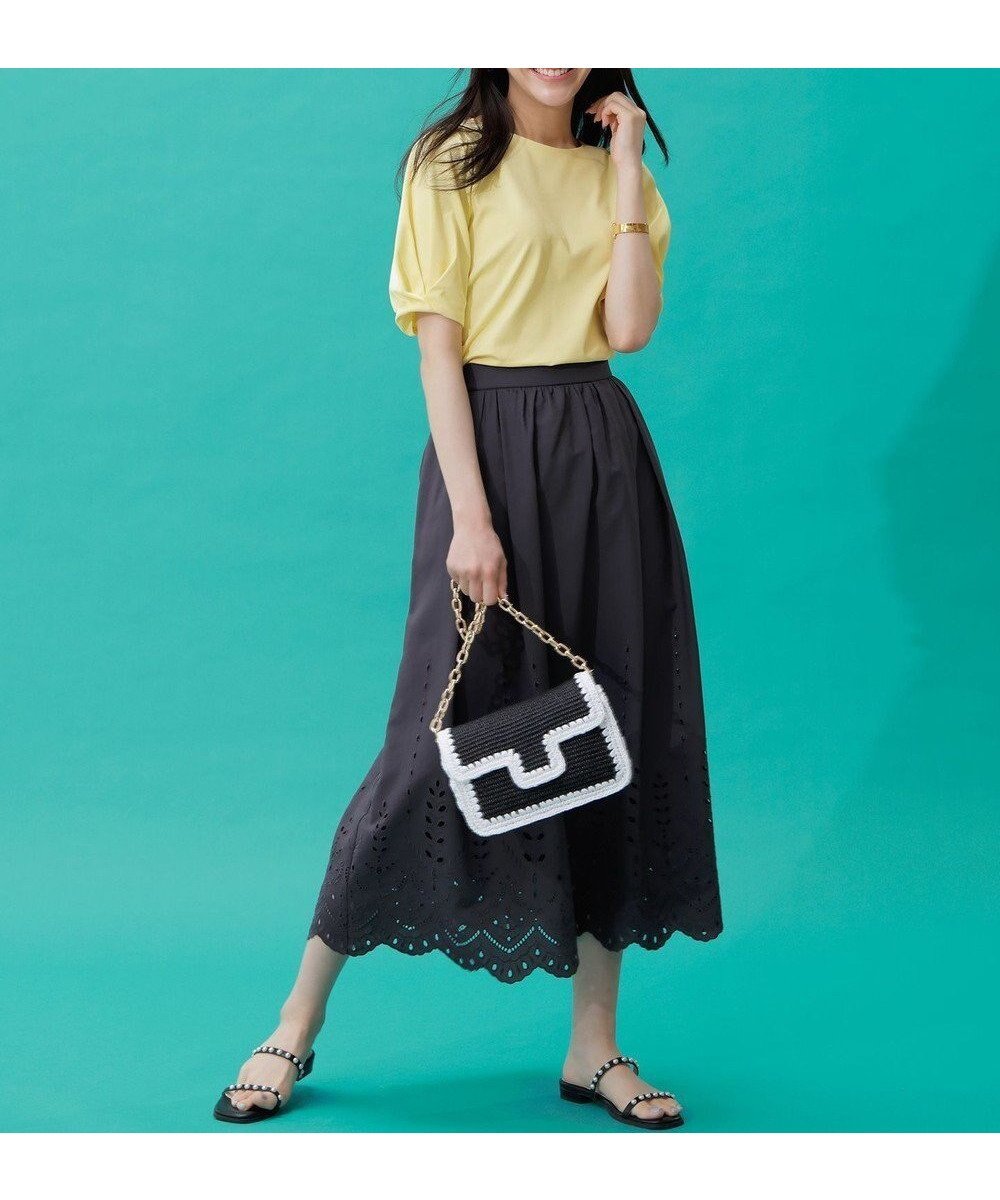 【エニィ スィス/any SiS】の【洗える】カットワークエンブロイダリー スカート インテリア・キッズ・メンズ・レディースファッション・服の通販 founy(ファニー) ファッション Fashion レディースファッション Fashion for Women スカート Skirts 春 Spring 洗える Machine Washable カーディガン Cardigan, Knitwear ギャザー Gathered, Ruffled コンパクト Compact, Small Size フレア Flare, Flared ボトム Bottoms, Lower Wear ボーダー Border, Stripe リネン Linen, Linen Fabric リラックス Relax, Relaxed Fit ワーク Workwear, Utility Style S/S・春夏 SS, Spring/Summer, Warm Season おすすめ Recommended / Our Picks 夏 Summer エレガント 上品 Elegant 新作・新入荷 New Arrivals / New In スレート|ID: prp329100004560069 ipo3291000000034295396