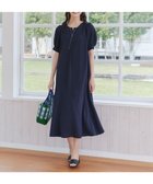 【ティアクラッセ/Tiaclasse】の【洗える・XSサイズ】裾切替マーメイドフレアワンピース ネイビー|ID: prp329100004560080 ipo3291000000033413978