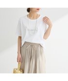【グリーンパークス/Green Parks】の箔プリントフェミニンロゴTシャツ Off White|ID: prp329100004560082 ipo3291000000032240631